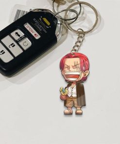 shanks keychains custom one piece anime car accessories emrf6