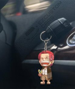 shanks keychains custom one piece anime car accessories gafxx