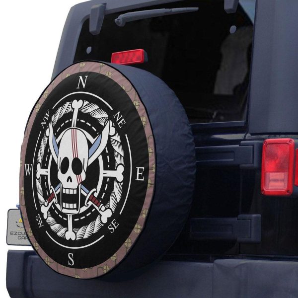 shanks spare tire cover custom one piece anime car accessories jgzpb