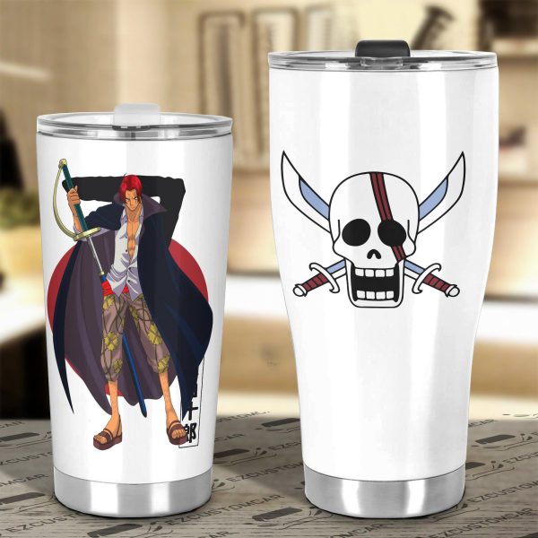 shanks stainless steel tumbler custom one piece shanks flag car accessories fagwg