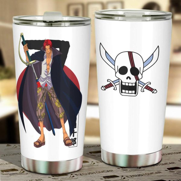 Shanks Stainless Steel Tumbler Custom One Piece Shanks Flag Car Accessories