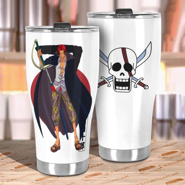 shanks stainless steel tumbler custom one piece shanks flag car accessories fxbns