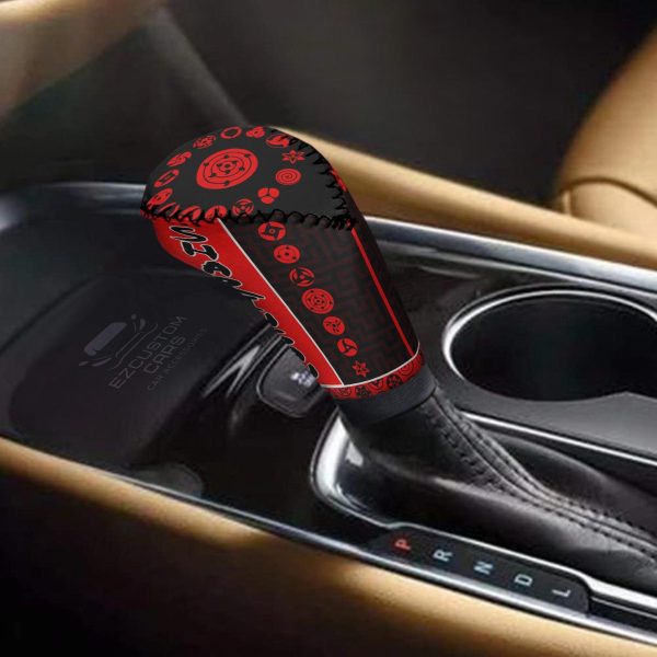 sharingan eyes custom shift knobs car covers set naruto anime car accessories rxpim
