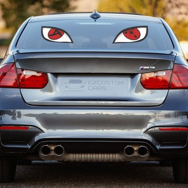 sharingan itachi car sticker custom naruto anime car accessories keqkx