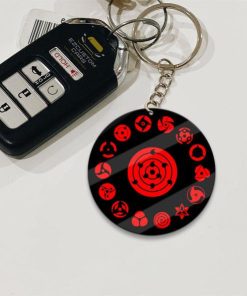 Sharingan Keychains Custom Naruto Anime Car Accessories