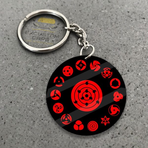 Sharingan Keychains Custom Naruto Anime Car Accessories Sharingan Keychains Custom Naruto Anime Car Accessories