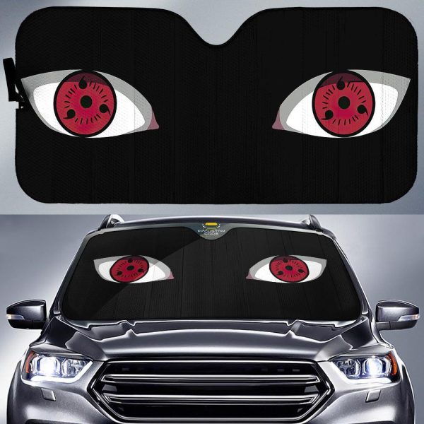 Sharingan Shisui Mangekyo Naruto Anime Car Windshield Sun Shade