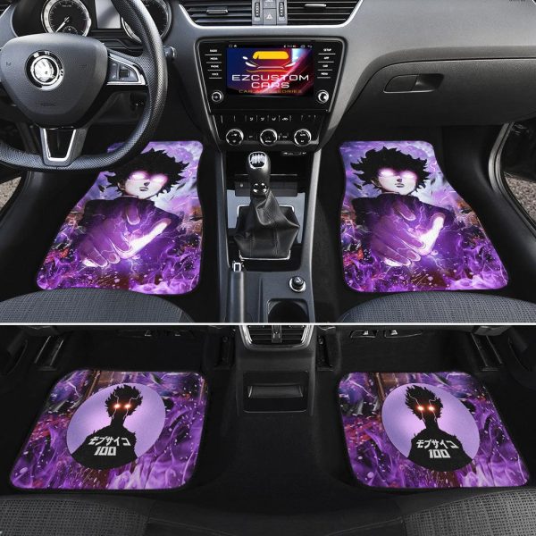 shigeo kageyama car floor mats custom mob psycho 100 anime car accessories tsriu
