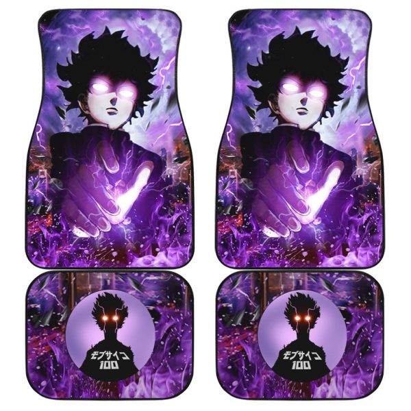 Shigeo Kageyama Seat Belt Covers Custom Mob Psycho 100 Anime Car Accessories