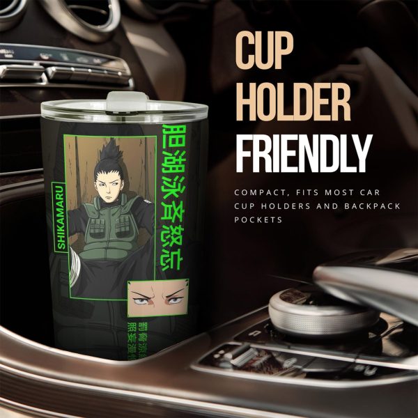 shikamaru car tumbler cup naruto 72lzf