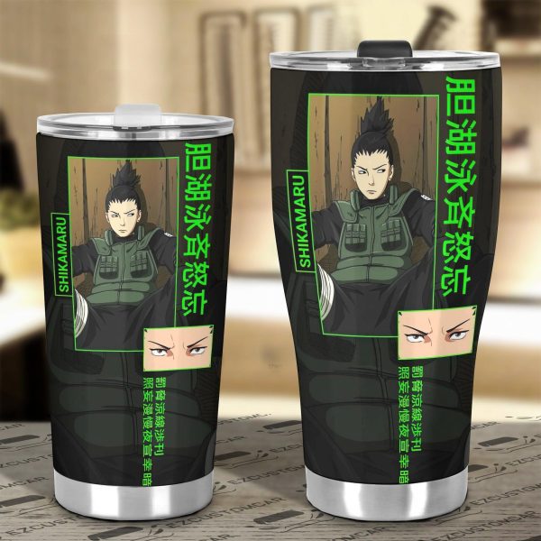 shikamaru car tumbler cup naruto cfm26