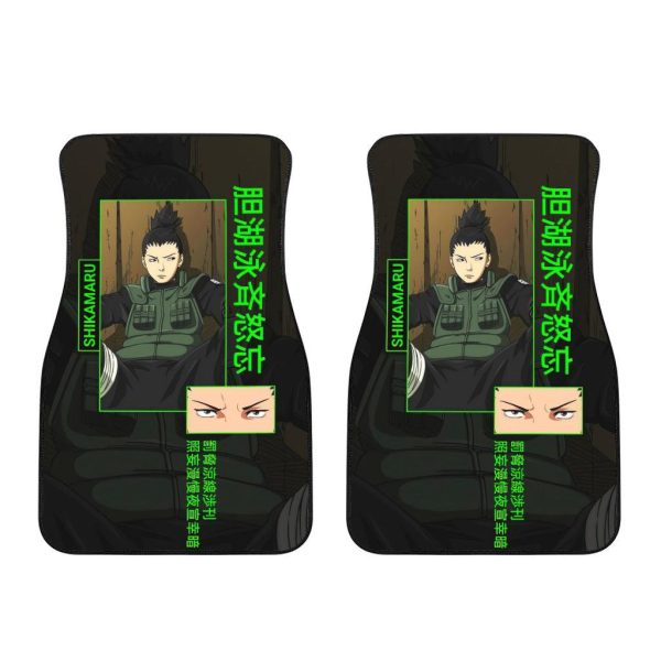 shikamaru naruto car floor mats j6wkc