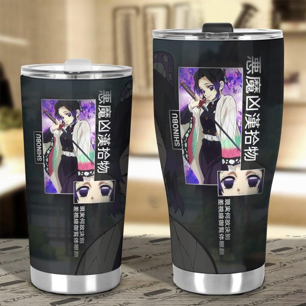 shinobu custom demon slayers anime car tumbler cup car accessories peg0k