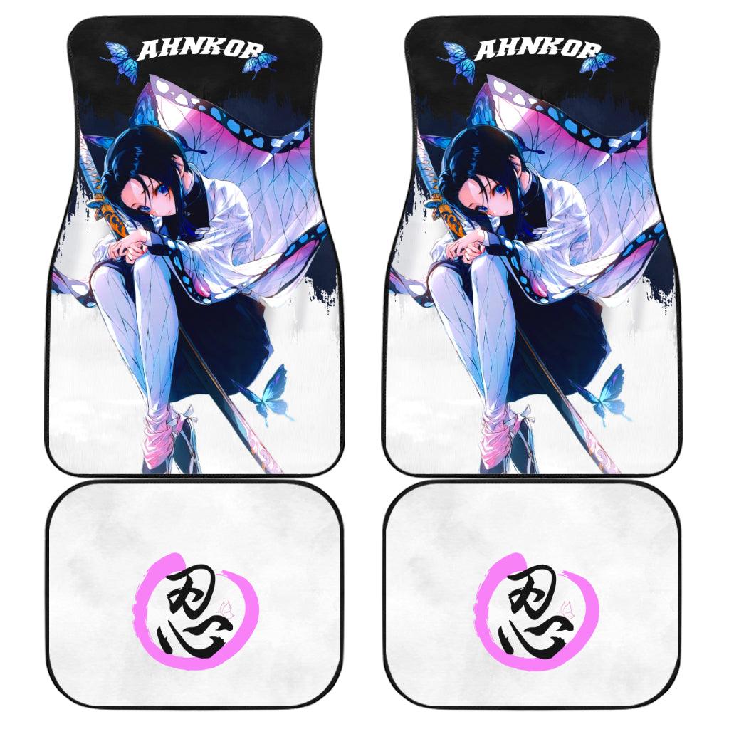 Shinobu Demon Slayer Anime Car Floor Mats Car Accessories Shinobu Demon Slayer Anime Car Floor Mats Car Accessories