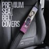 Shinobu Demon Slayer Seat Belt Covers Custom Anime Car Accessories