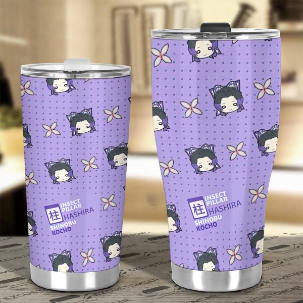 shinobu kocho car tumbler cup demon slayer anime car accessories vfbpi