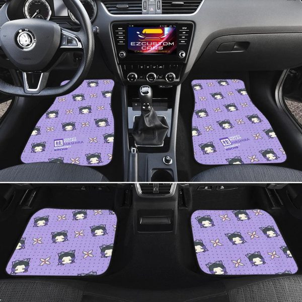 shinobu kocho demon slayer car floor mats 37agu