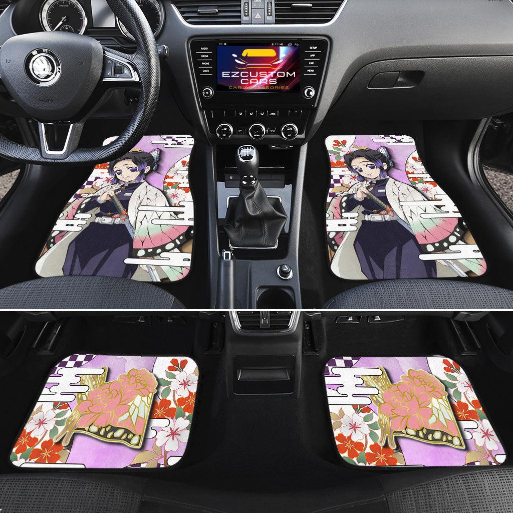 Shinobu Kocho Demon Slayer Car Floor Mats Shinobu Kocho Demon Slayer Car Floor Mats