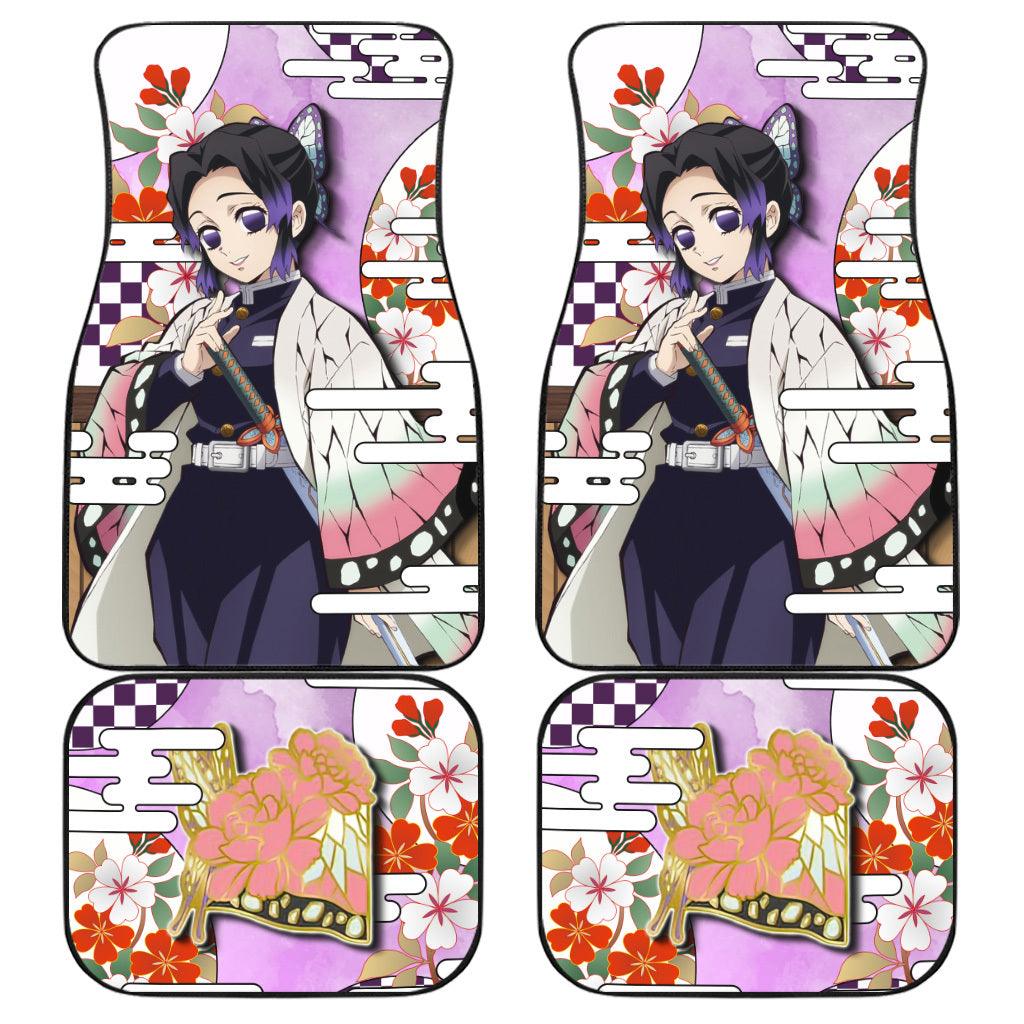 Shinobu Kocho Demon Slayer Car Floor Mats Shinobu Kocho Demon Slayer Car Floor Mats