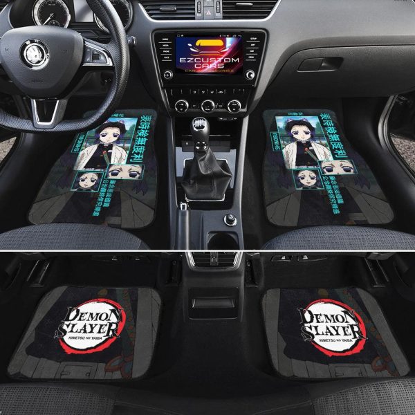 Shinobu Kocho Demon Slayer Car Floor Mats 2 shinobu kocho demon slayer car floor mats s7xrq
