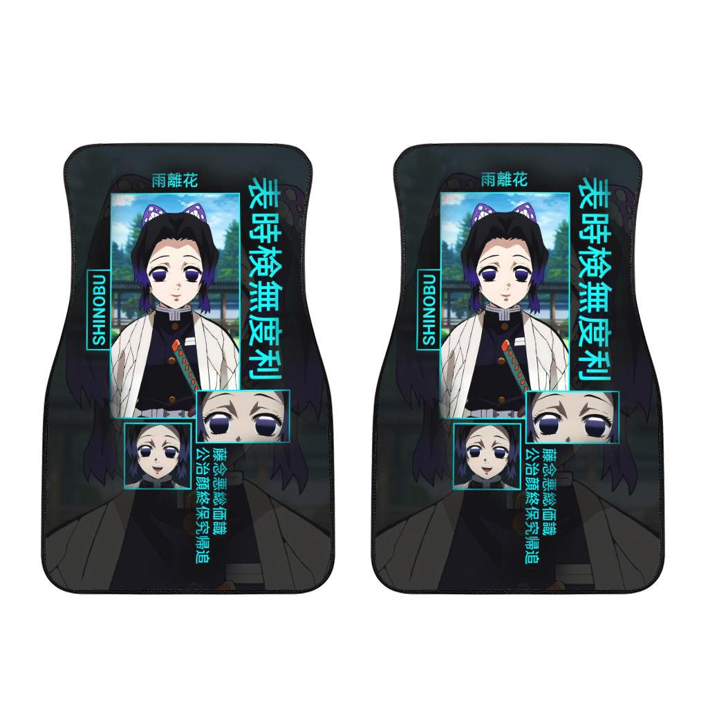 Shinobu Kocho Demon Slayer Car Floor Mats Shinobu Kocho Demon Slayer Car Floor Mats