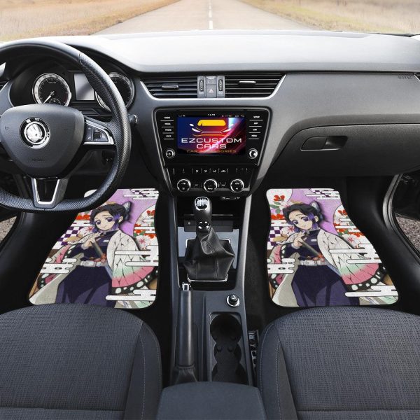 Shinobu Kocho Demon Slayer Car Floor Mats 3 shinobu kocho demon slayer car floor mats yqrlg