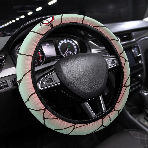 Kocho Shinobu Anime Steering Wheel Cover Custom Anime Demon Slayer Car Accessories