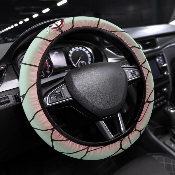 Kocho Shinobu Anime Steering Wheel Cover Custom Anime Demon Slayer Car Accessories