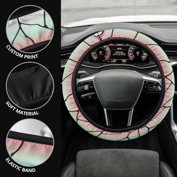 shinobu kocho demon slayers anime steering wheel cover givan