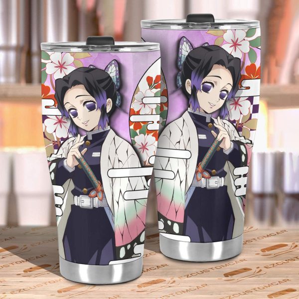 shinobu kocho tumbler cup custom demon slayers anime car accessories nmcda
