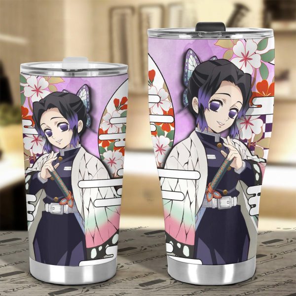 shinobu kocho tumbler cup custom demon slayers anime car accessories xmkdz