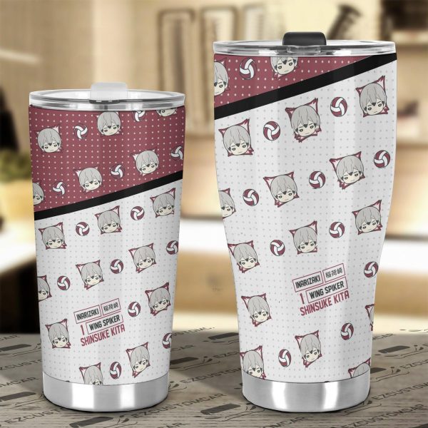 shinsuke kita stainless steel tumbler custom haikyuu anime car accessories ufify