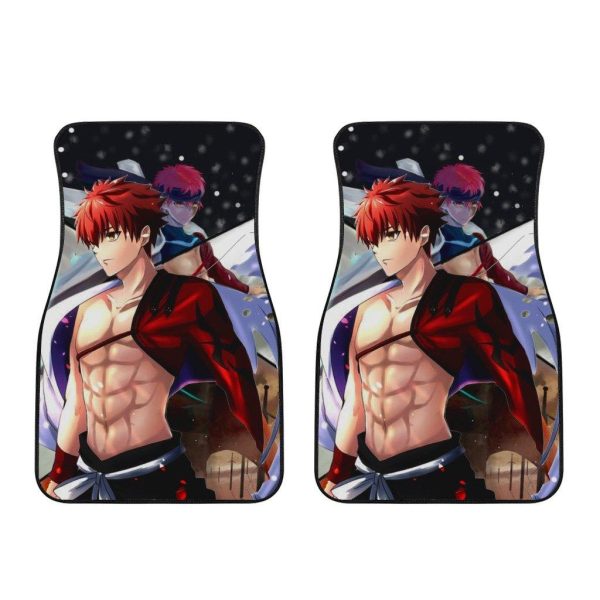 shirou emiya car floor mats fatestay night anime car accessories db6jr