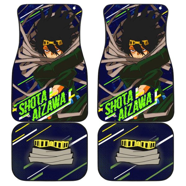 Shota Aizawa Car Floor Mats  My Hero Academia Anime Car Accessories