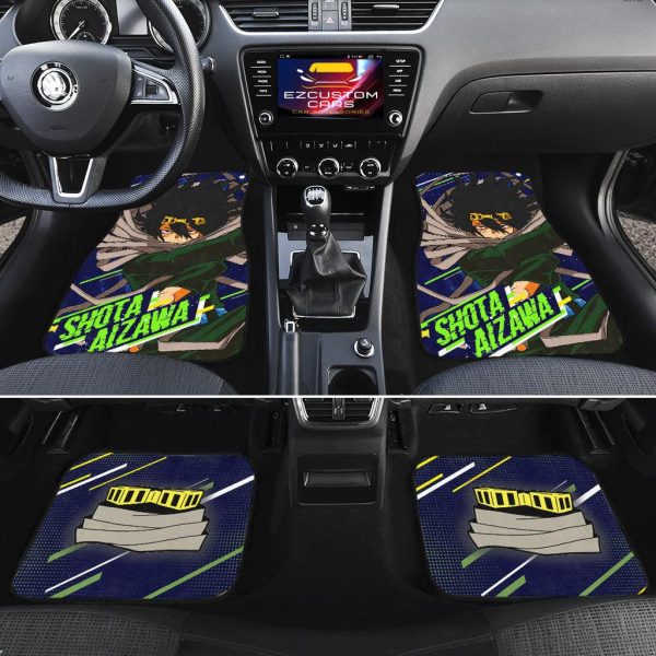 shota aizawa car floor mats custom my hero academia anime car accessories tftzj