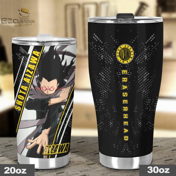 shota aizawa travel mug gift idea for my hero academia fans j13l3