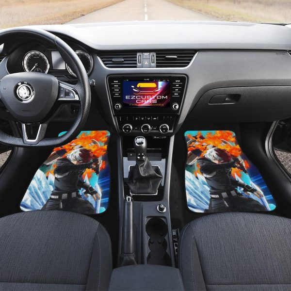 shoto car floor mats custom my hero academia anime car accessories hlig3