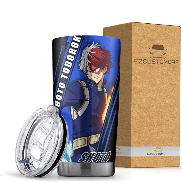 Shoto Todoroki Travel Mug – Ideal Tumbler for Your My Hero Academia Collections