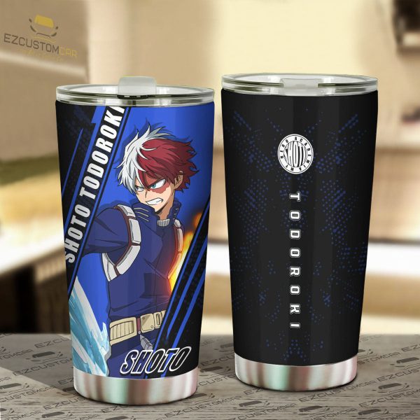 Shoto Todoroki Travel Mug – Ideal Tumbler for Your My Hero Academia Collections