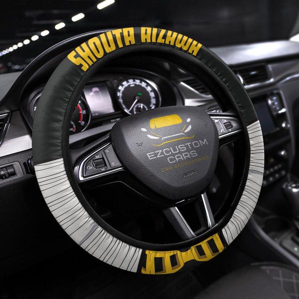 Shouta Aizawa Anime Steering Wheel Cover Custom Eraserhead My Hero Academia Anime Car Accessories