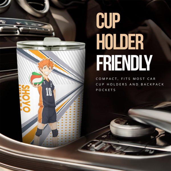 Shoyo Hinata Car Tumbler Cup Custom Haikyuu Anime Car Accessories