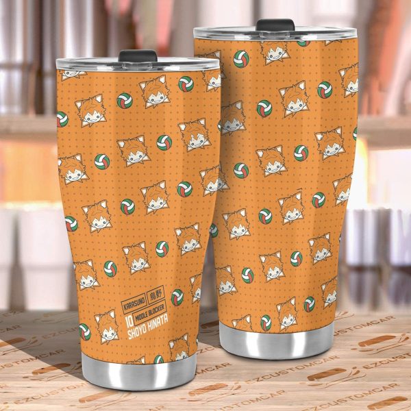 shoyo hinata stainless steel tumbler custom haikyuu anime car accessories 0rc5o