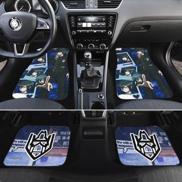shuichi saihara car floor mats danganronpa anime car accessories bjbei