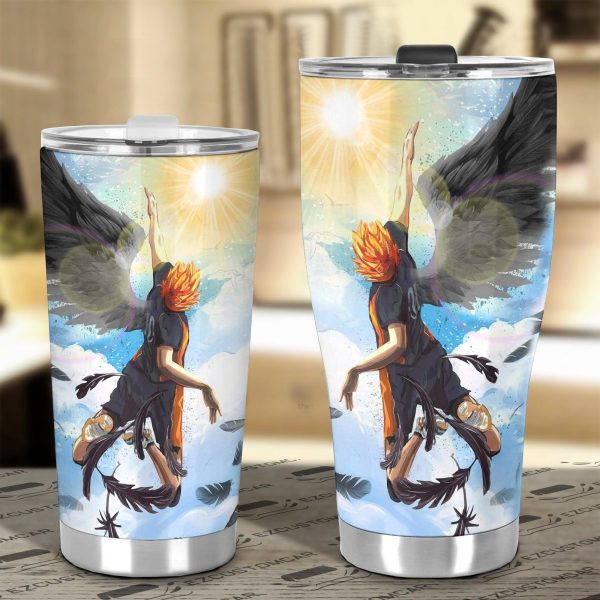 shy hinata car tumbler cup custom haikyuu anime car accessories fstdc