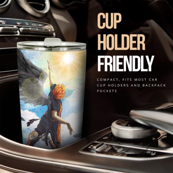 shy hinata car tumbler cup custom haikyuu anime car accessories vm1si