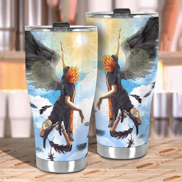 shy hinata car tumbler cup custom haikyuu anime car accessories wcggx
