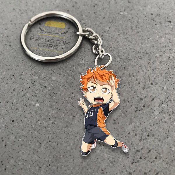KÅshi Sugawara Karasuno High Keychains Custom Haikyuu Car Accessories
