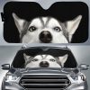 Siberian Husky Cute Car Sun Shade