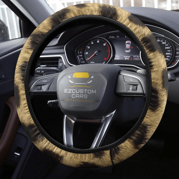 skin cheetah anime steering wheel cover custom cheetah car accessories cf6sz