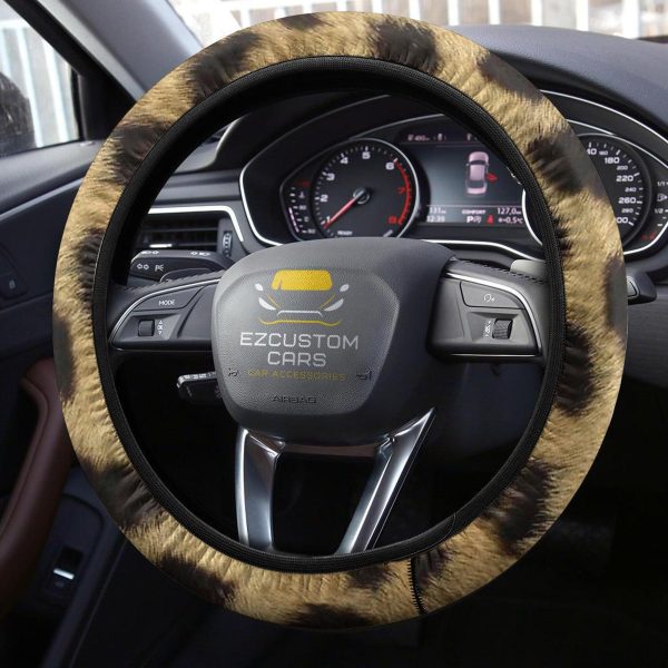 skin cheetah anime steering wheel cover custom cheetah car accessories hbfih